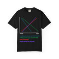 Controversial Graph T-Shirt - Black - Unisex, Garment-Dyed
