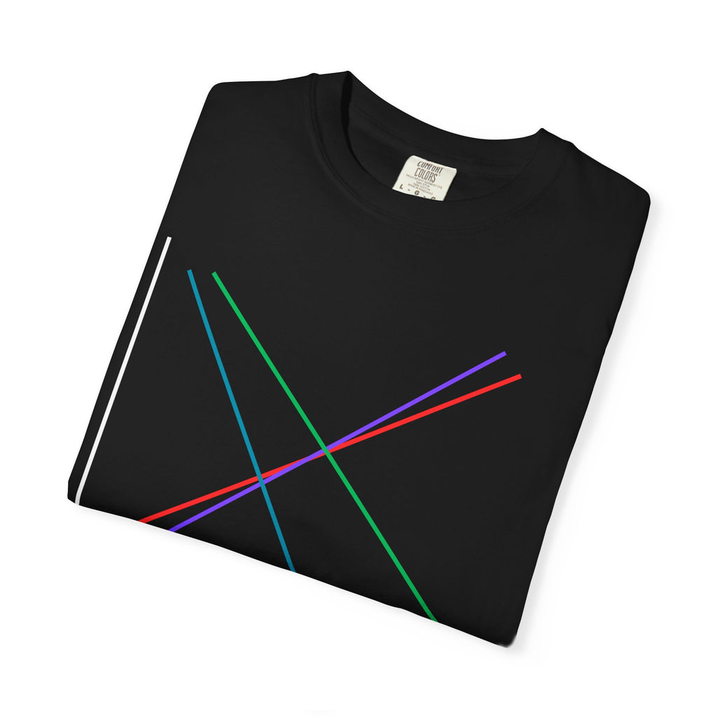 Controversial Graph T-Shirt - Black - Unisex, Garment-Dyed